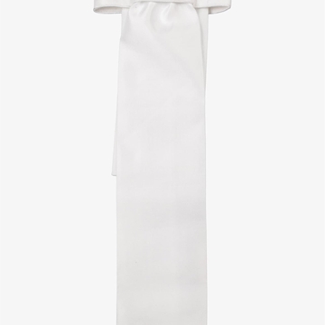 Plastrón EQUESTRO Lancillotto blanco con logo cristales - Imagen 2