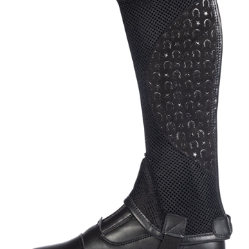 Polaina sintética HKM Sports Equipment Lara color negro (tallaje infantil) - Imagen 2