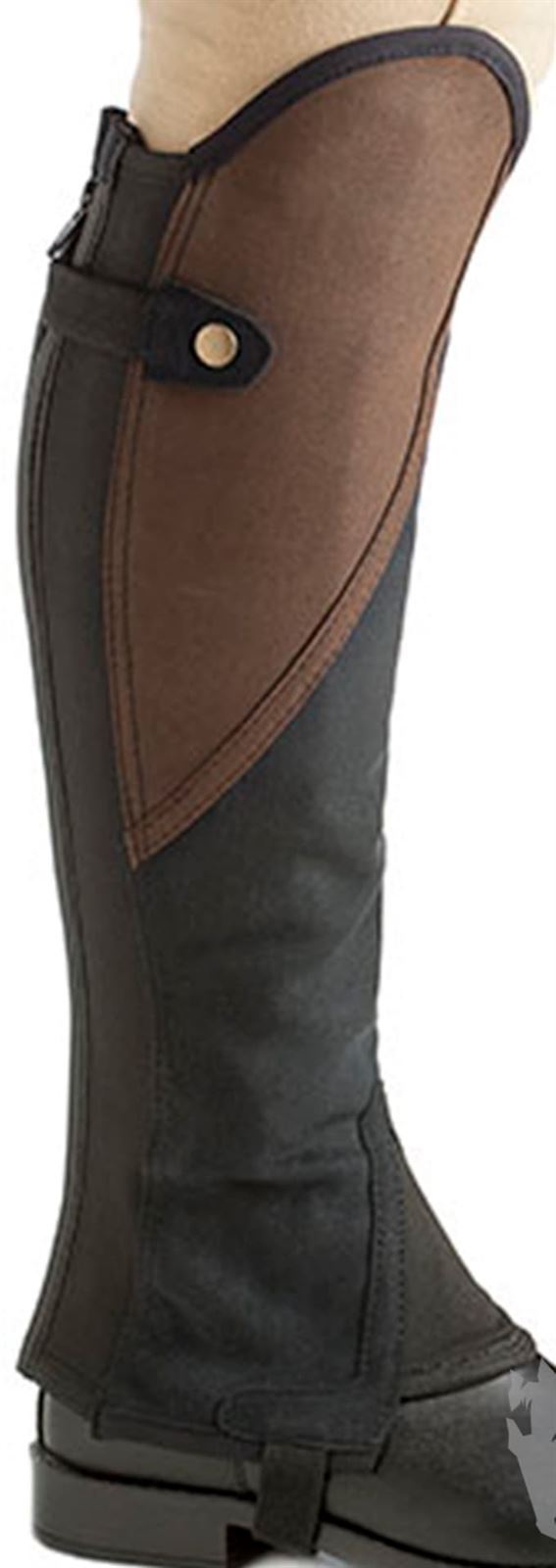 Polaina sintética LEXHIS Comfort Ammara color negro/marrón - Imagen 1