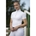 Polo concurso HKM Sports Equipment mujer, Premium, color blanco con detalle plateado - Imagen 2