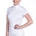 Polo concurso mujer HKM Sports Equipment Equilibrio Style color blanco con costura coral - Imagen 2
