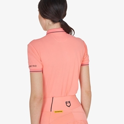 Polo mujer EQUESTRO color desert flower manga corta TALLA S - Imagen 2