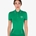 Polo mujer EQUESTRO color verde manga corta - Imagen 1