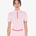 Polo mujer EQUESTRO perforado color rosa manga corta TALLA XS - Imagen 1