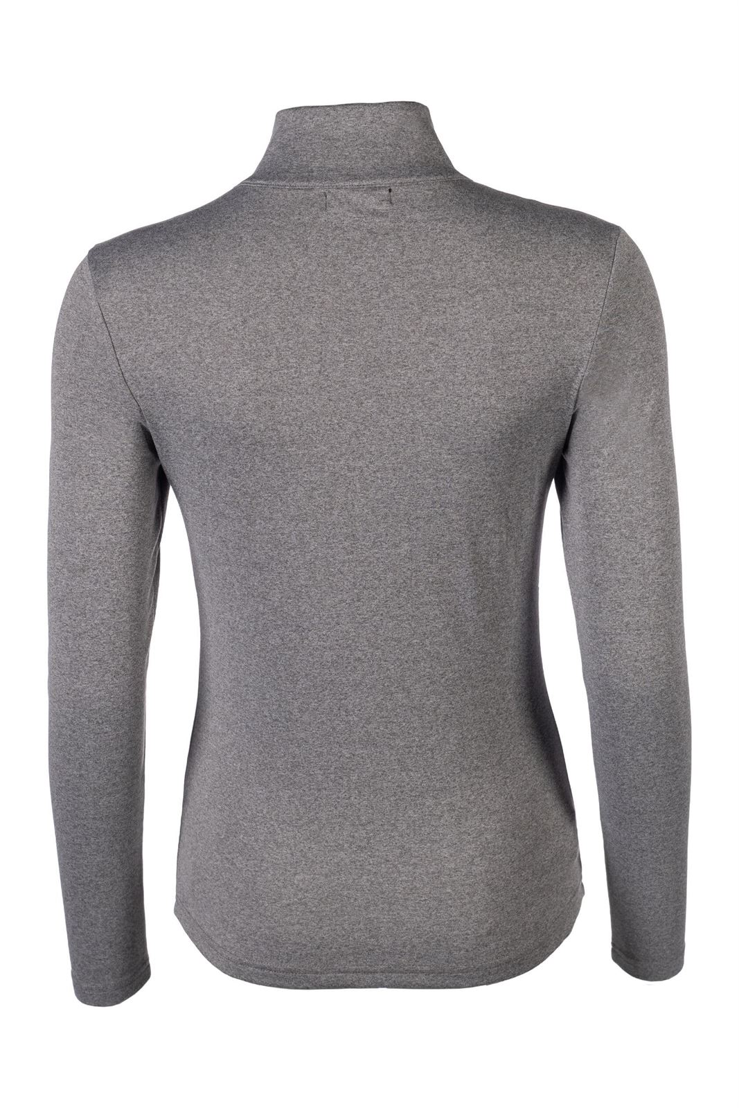 Polo mujer HKM Sports Equipment gris supersoft - Imagen 3