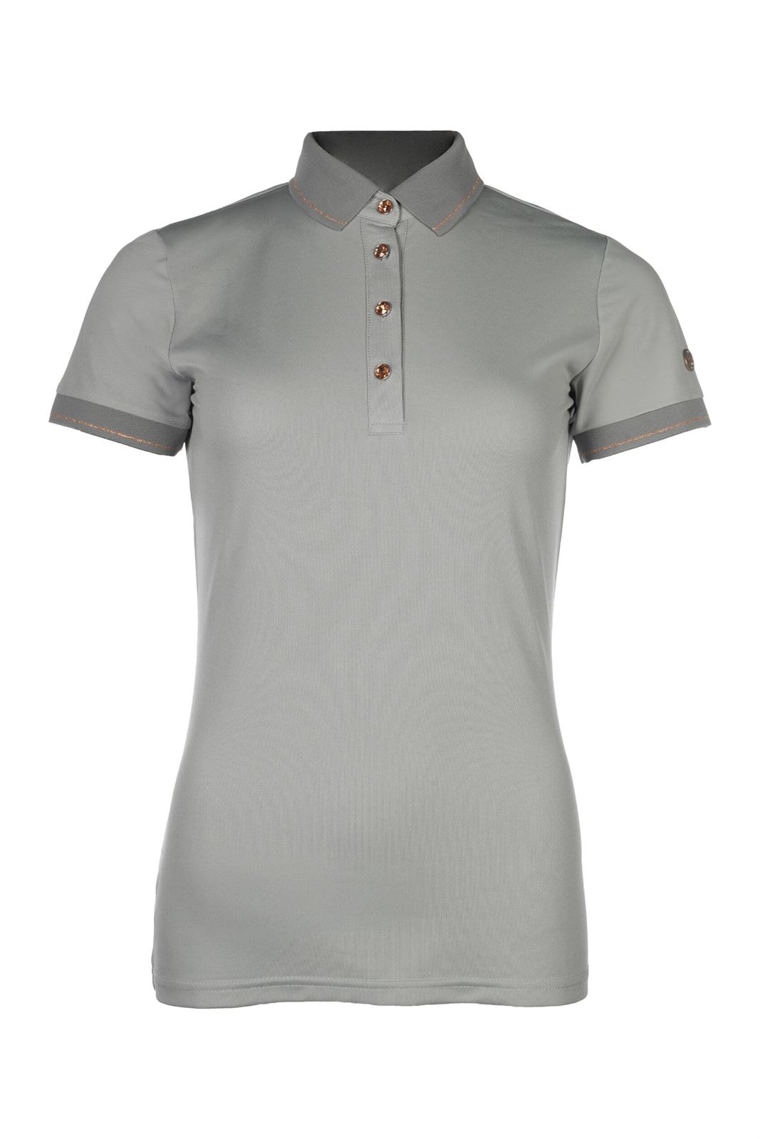Polo mujer HKM Sports Equipment Rosegold Glamour color gris/rosegold - Imagen 1