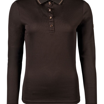 Polo mujer HKM Sports Equipment Rosegold Glamour color marrón/rosegold - Imagen 1