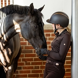 Polo mujer HKM Sports Equipment Rosegold Glamour color marrón/rosegold - Imagen 2