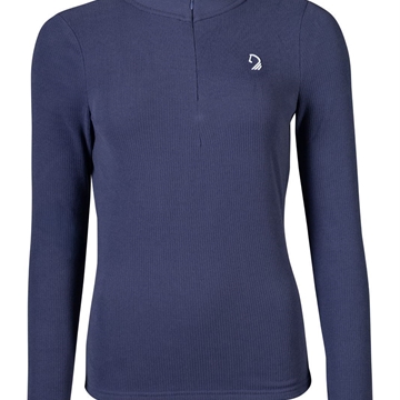 Polo mujer LAURIA GARRELLI Arezzo Soft color azul añil TALLA M - Imagen 1