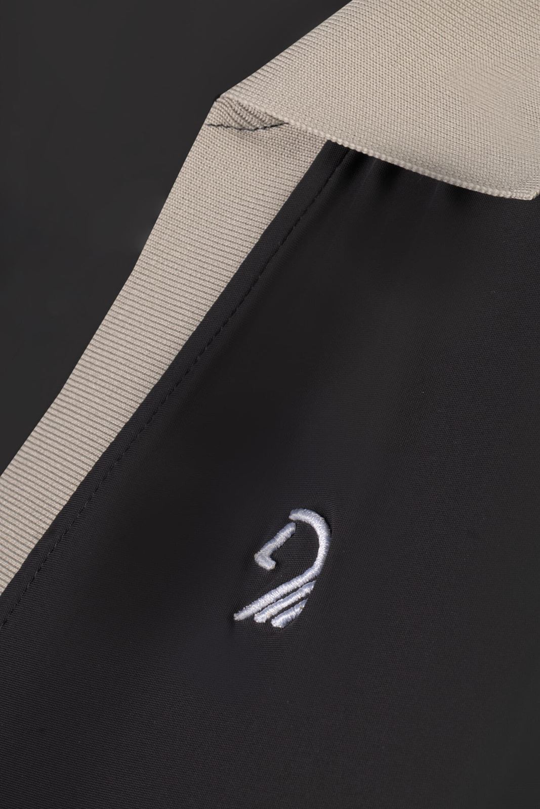 Polo mujer LAURIA GARRELLI tejido fino color negro - Imagen 4