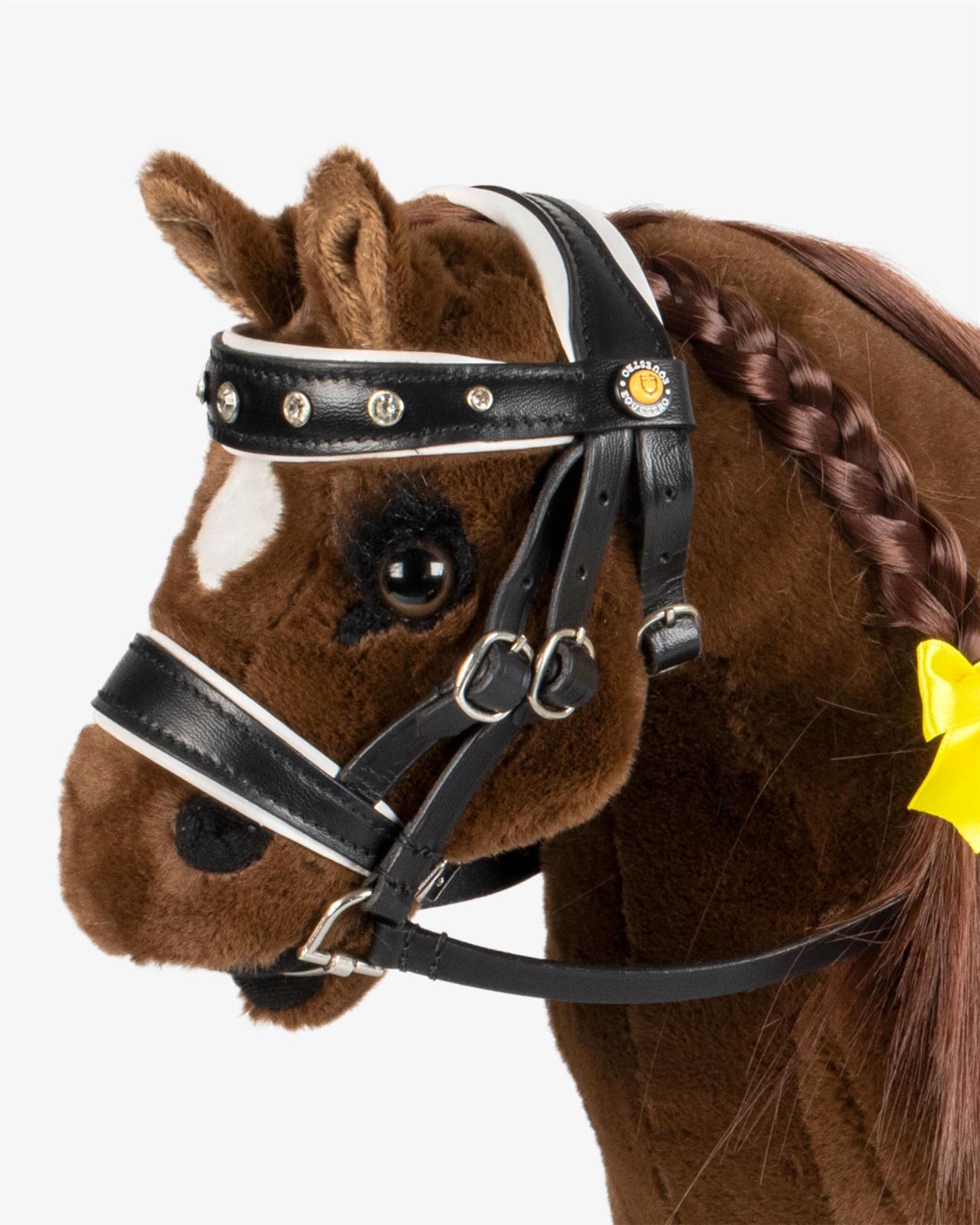 PONY BUDDY EQUESTRO cabezada de montar con riendas y filete - Imagen 6