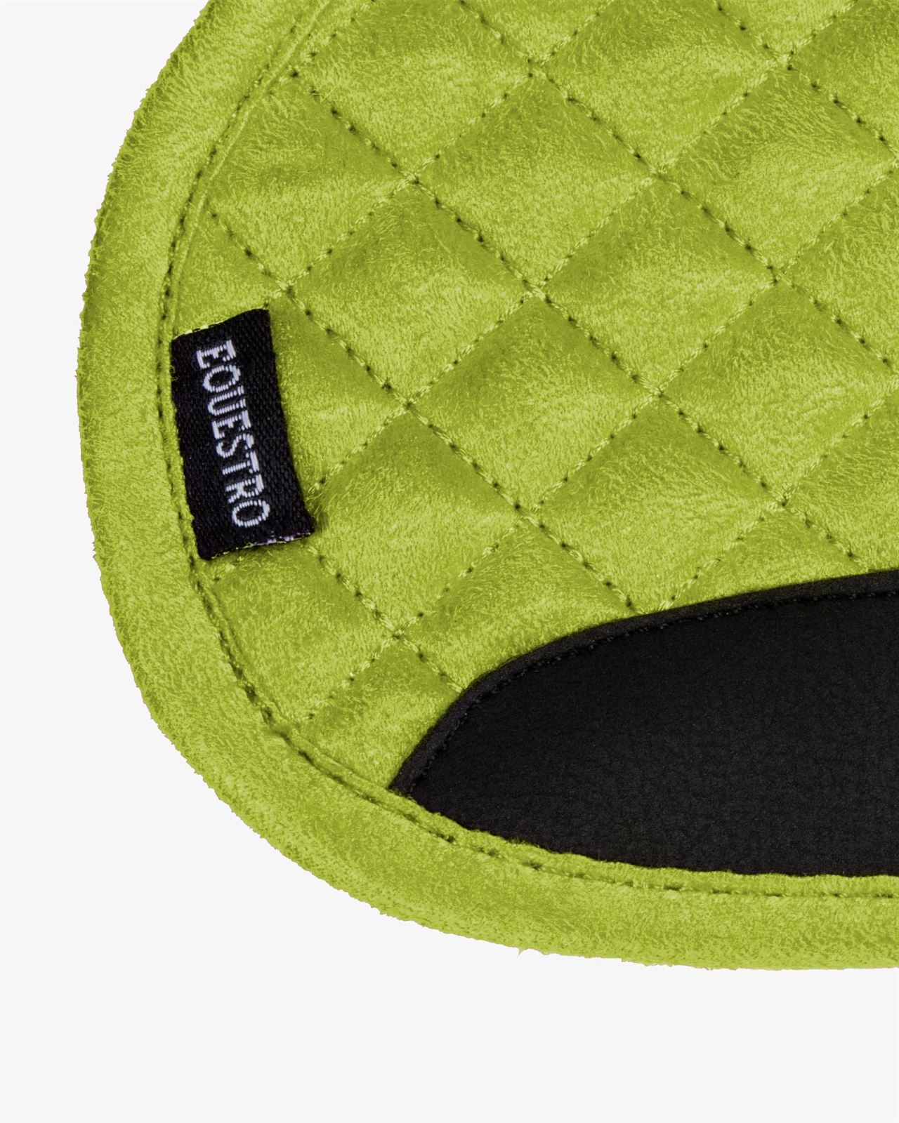 PONY BUDDY EQUESTRO Conjunto mantilla, orejeras y vendas color lima - Imagen 5