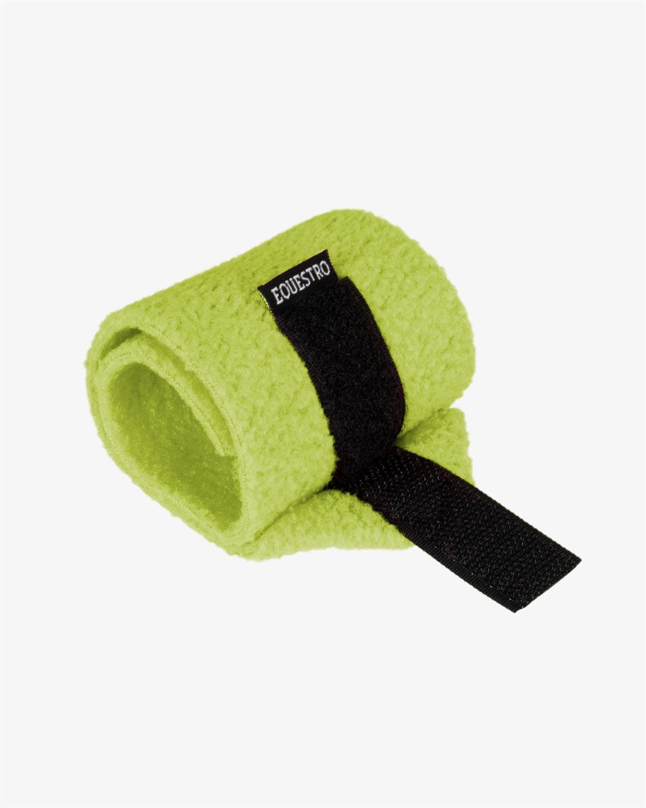 PONY BUDDY EQUESTRO Conjunto mantilla, orejeras y vendas color lima - Imagen 8