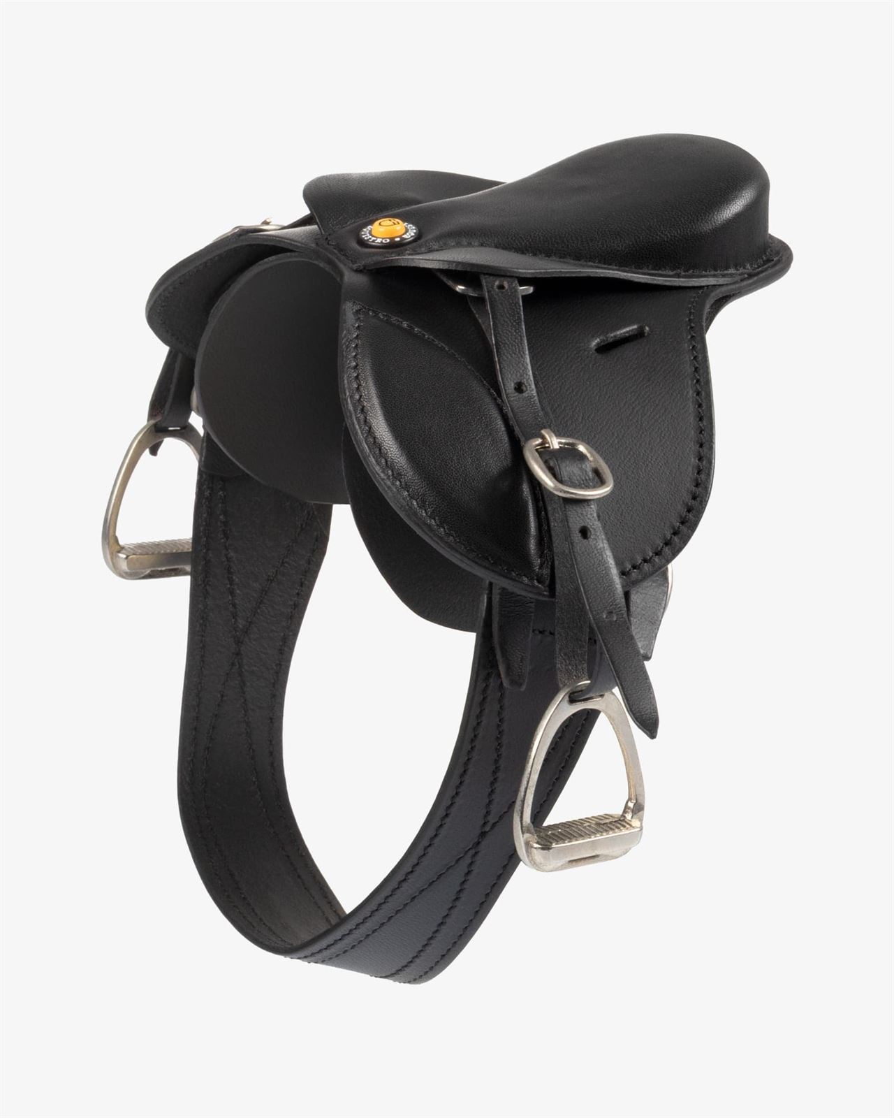 PONY BUDDY EQUESTRO silla de montar con aciones y estribos - Imagen 1