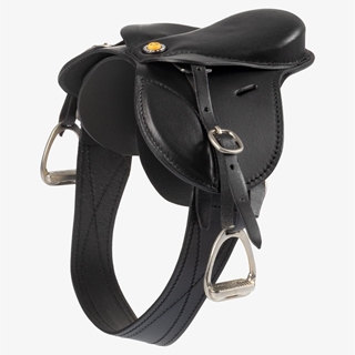 PONY BUDDY EQUESTRO silla de montar con aciones y estribos - Imagen 1