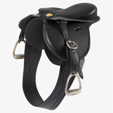 PONY BUDDY EQUESTRO silla de montar con aciones y estribos - Imagen 1