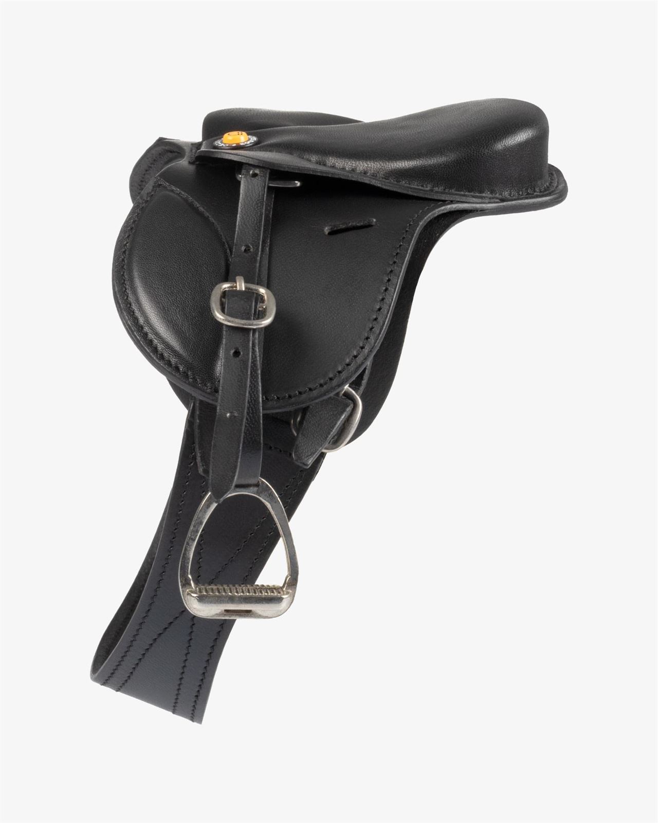 PONY BUDDY EQUESTRO silla de montar con aciones y estribos - Imagen 3