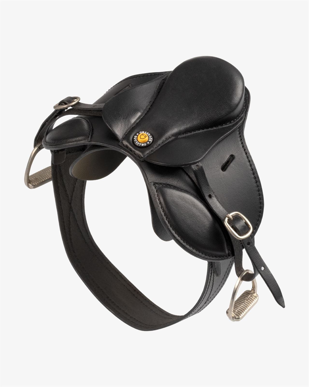 PONY BUDDY EQUESTRO silla de montar con aciones y estribos - Imagen 4