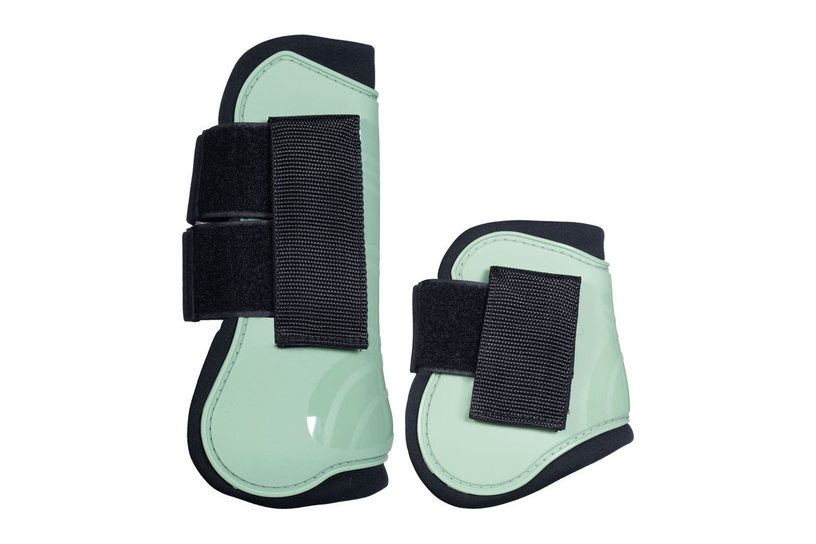 Protectores HKM Sports Equipment, juego de 4 unidades, color verde, talla COB - Imagen 1