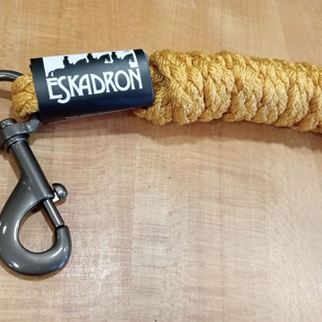 Ramal 2 metros ESKADRON color mostaza mosquetón gatillo - Imagen 1