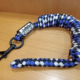 Ramal 2 metros ESKADRON  color púrpura/negro/blanco - Imagen 2