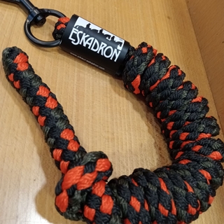 Ramal 2 metros ESKADRON  color rojo poppy/verde/negro - Imagen 1