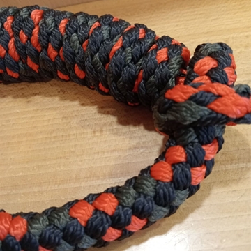 Ramal 2 metros ESKADRON  color rojo poppy/verde/negro - Imagen 2