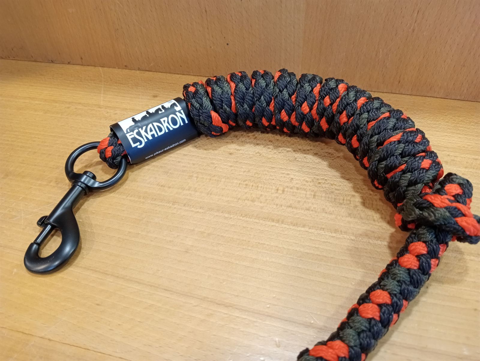 Ramal 2 metros ESKADRON color rojo poppy/verde/negro - Imagen 3