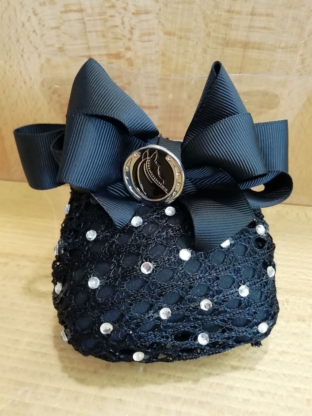 Redecilla para el pelo HAPPYROSS, con lazo y cristales - Imagen 2