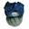 Redecilla para el pelo HKM Sports Equipment azul marino con brillantes sintéticos - Imagen 2