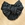 Redecilla para el pelo HKM Sports Equipment negro con brillantes sintéticos - Imagen 1