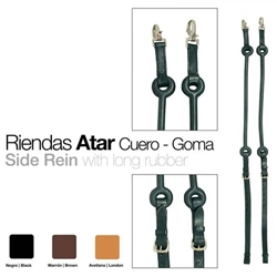 Riendas de atar goma larga CASTECUS - Imagen 1