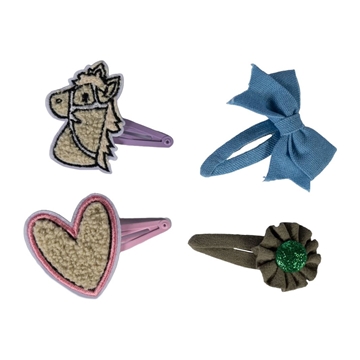 Set de 4 pinzas para el pelo HKM Sports Equipment - Imagen 1