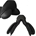 Silla doma LEXHIS KLL DOTE, color negro, 17" - Imagen 1
