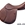 Silla salto PESSOA TOMBOY, color oak brown/rojo, 16 1/2" - Imagen 1