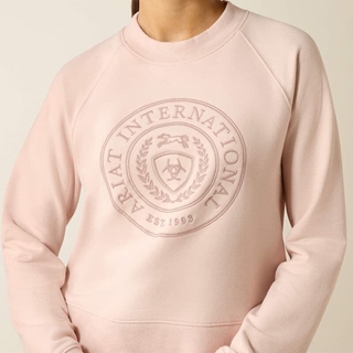 Sudadera ARIAT mujer color rosa - Imagen 1