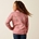 Sudadera ARIAT niñ@ unisex Bronc Scene color rosa (tallaje infantil) - Imagen 2