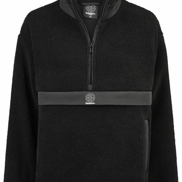 Sudadera ESKADRON borreguillo negro tejido interior polar - Imagen 1