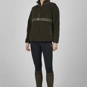 Sudadera ESKADRON borreguillo verde tejido interior polar - Imagen 2