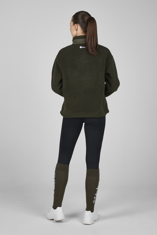 Sudadera ESKADRON borreguillo verde tejido interior polar - Imagen 7
