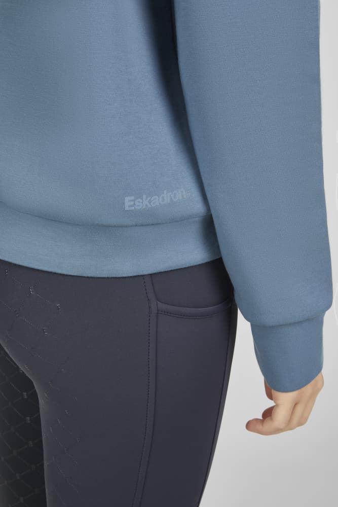 Sudadera ESKADRON Classic Sport color azul grisáceo - Imagen 4