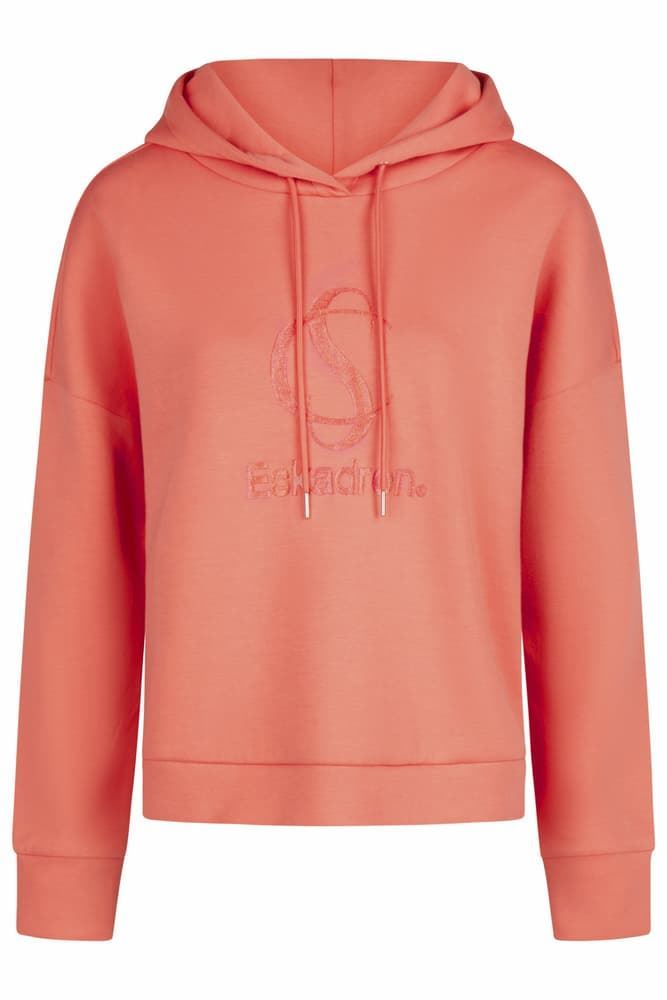 Sudadera ESKADRON Classic Sport color coral - Imagen 4
