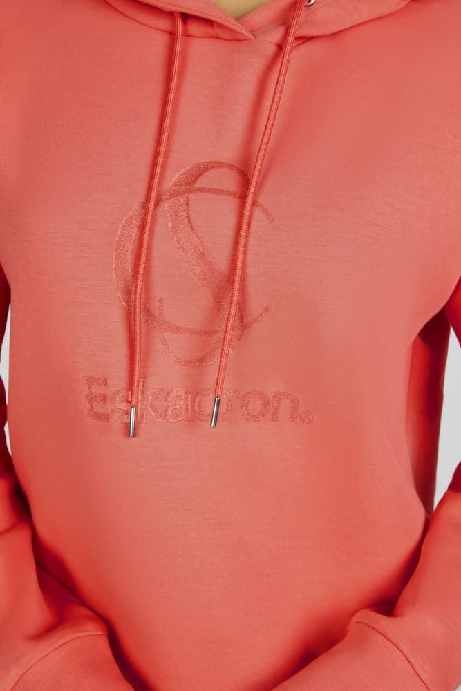 Sudadera ESKADRON Classic Sport color coral - Imagen 5