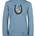 Sudadera HKM Sports Equipment Diana color azul TALLA 7-9 años - Imagen 1