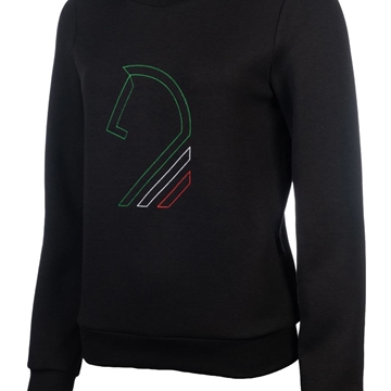 Sudadera HKM Sports Equipment LAURIA GARRELLI color negro TALLA L - Imagen 2