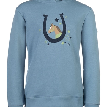 Sudadera HKM Sports Equipment unisex color azul TALLA 7-9 años - Imagen 1