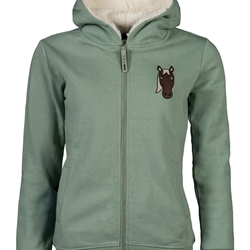 Sudadera HKM Sports Equipment unisex color verde TALLA 9-11 años - Imagen 1