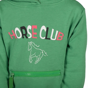 Sudadera HKM Sports Equipment unisex Maui color verde TALLA 7-9 años - Imagen 2