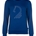 Sudadera LAURIA GARRELLI Livigno Horse Head color azul royal TALLA XS - Imagen 1