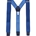 Tirantes MIGUEL BELLIDO, lona color azul marino/azul royal - Imagen 1